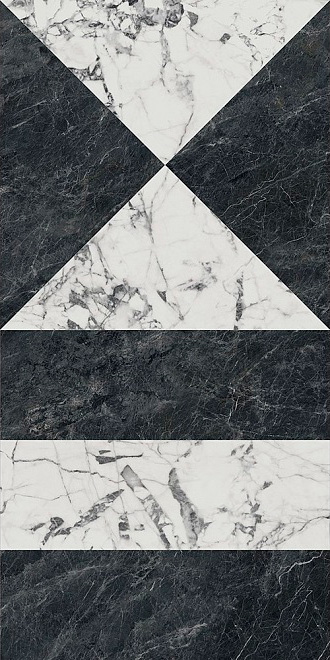 Керамогранит Kerama Marazzi Бьянко Неро